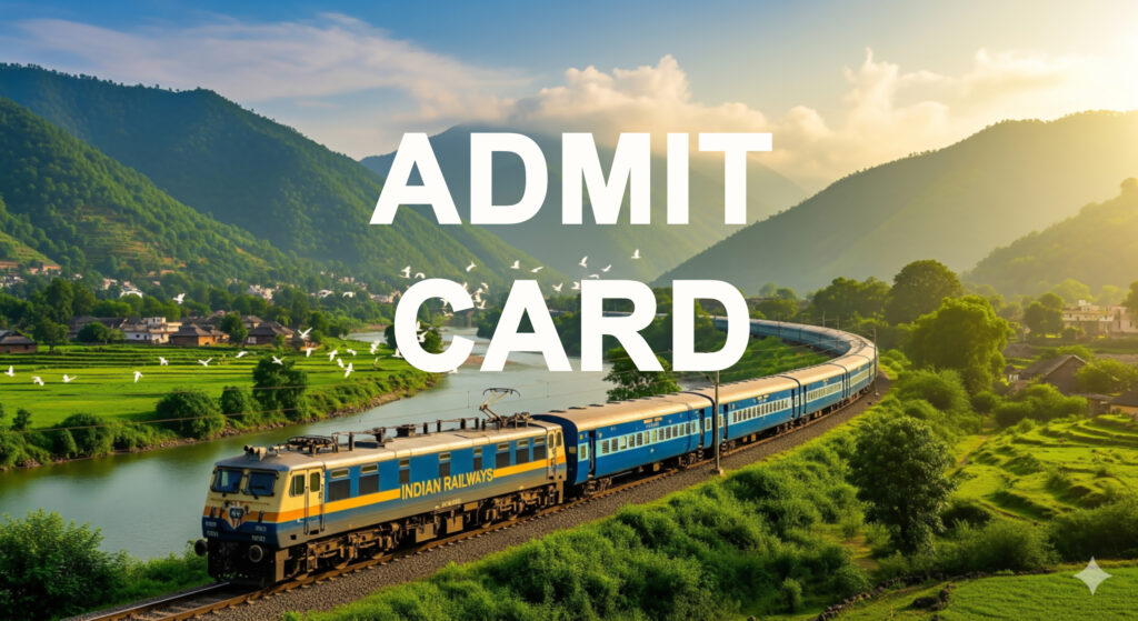 RRB admit card download