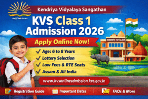 KVS Class 1 Admission 2026 – Apply Online&hellip;
